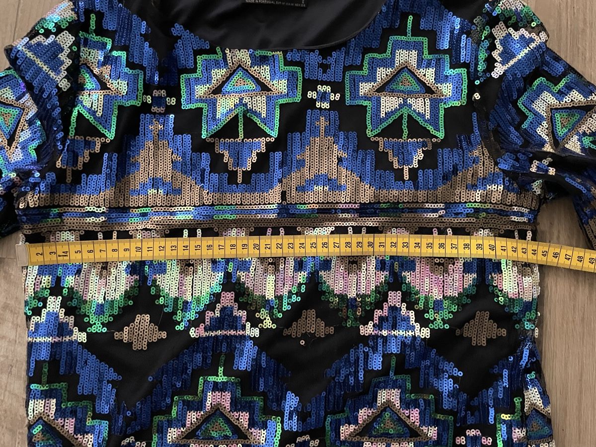 Zara Vestiti: Robe à paillettes ZARA – Usato da Boncourt venduto da auroreboreale17 2