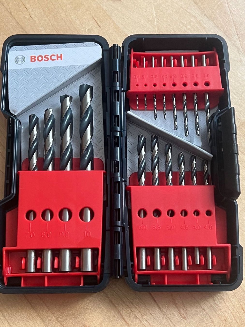 Bosch Tutti gli attrezzi: Bosch HSS Metallbohrer 18-tlg. – Nuovo (secondo la descrizione) da Heerbrugg venduto da ProBau-Liq 4