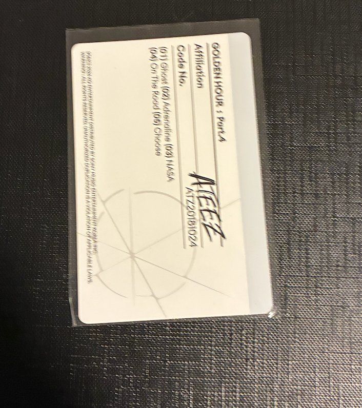 Sammelbilder & Trading cards: ATEEZ - Wooyoung – Gebraucht aus Uster von ali_mp6n 1