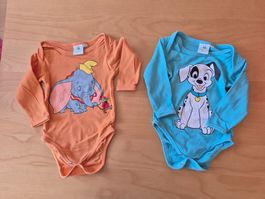 2 Disney Bodies Gr. 62/68, Versand möglich