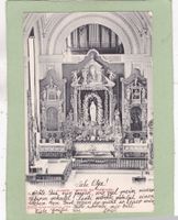 Luzern Inneres der Hofkirche 1904