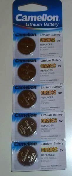 Caricatori & Batterie: PACK 5  PILES BUTTON **  CR 2032  ** – Nuovo e nell'imballaggio originale da Ponthaux venduto da Geogeo5