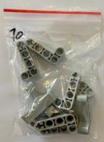 Lego 10 x Technic, Liftarm, L-Shape 2 x 4 - Part 32140