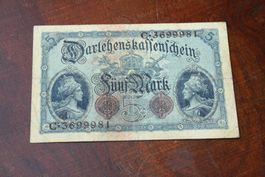 Allemangne 5 Mark Berlin 1914