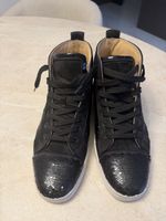 Christian Louboutin Sneaker Grösse 42 schwarze Pailletten Le