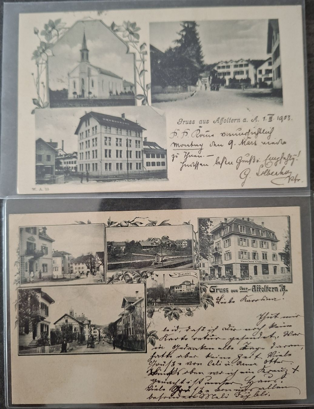 Cartoline postali: Gruss aus Affoltern am Albis – Usato da Affoltern am Albis venduto da Broki-Albis