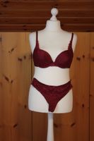 Set BH und Hose rot-braun Gr. L (8)