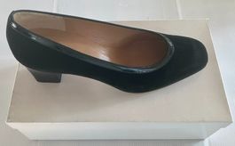 Lavorazione Artigiana escarpins cuir daim neufs. Taille 37