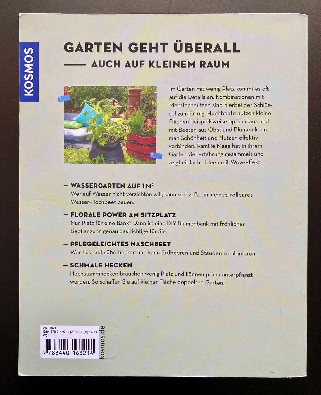 Bücher: KEIN PLATZ UND TROTZDEM GARTEN – Gebraucht aus Nussbaumen AG von schuba2000 1