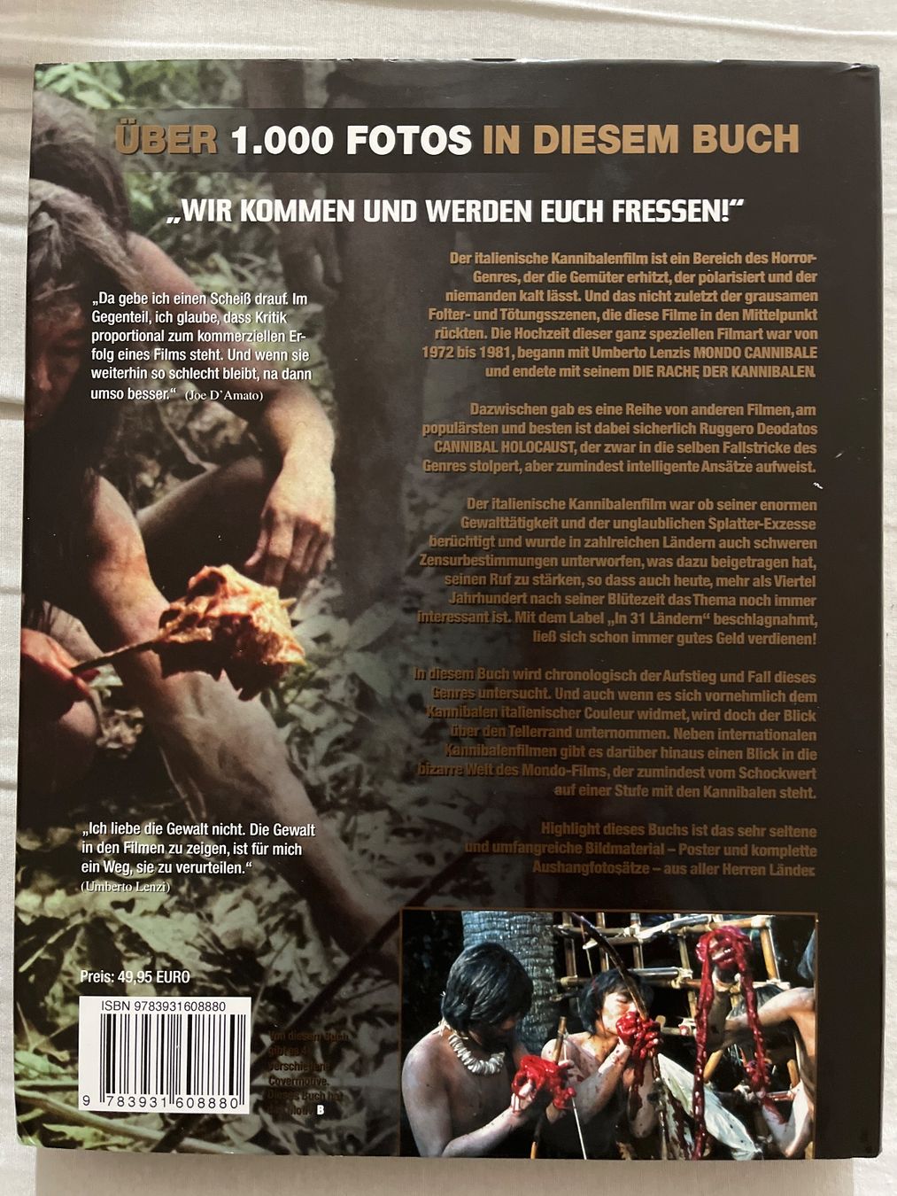 Bücher: Cannibal Movie Chronicle – Gebraucht aus Basel von patku79 1