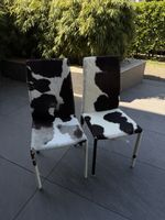 Stuhl mit Kuhmuster Bezug 2er Set gebraucht