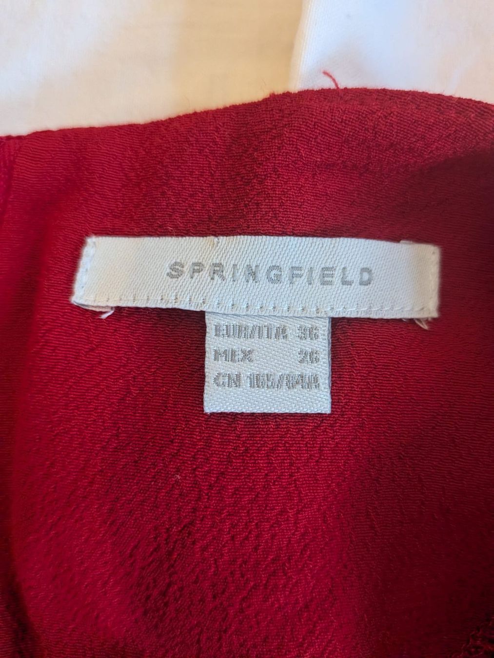 Vestiti: Schickes rotes Kleid – Usato da Zug venduto da kat_yx6s 1
