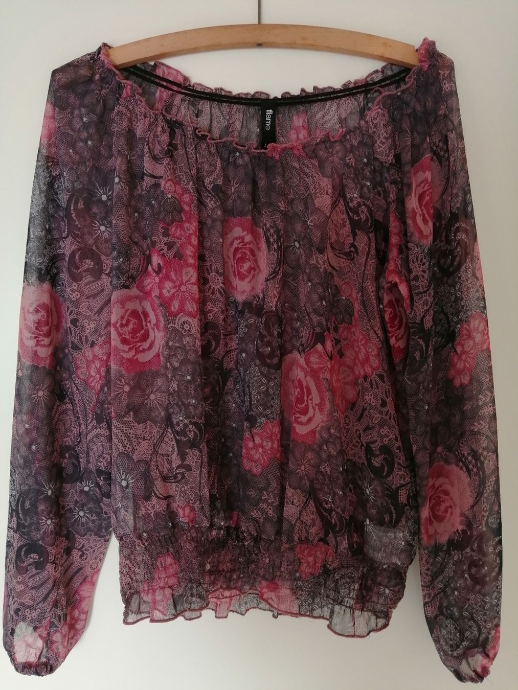 Camicette: Damenbluse von Flame  Gr. L - Romantischer Look – Usato da Honau venduto da holunder3