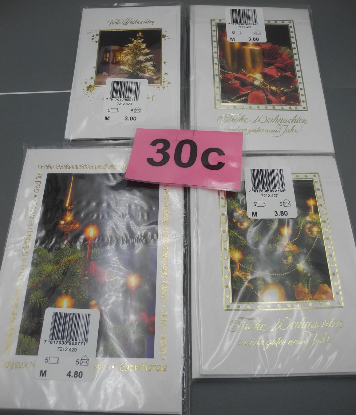 Cartoline: 20 Weihnachtskarten, div. Motive, Nr. 30c – Nuovo e nell'imballaggio originale da Kottwil venduto da Crazyrolf 3