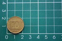 währung israel 10 agorot 1985 - 2022