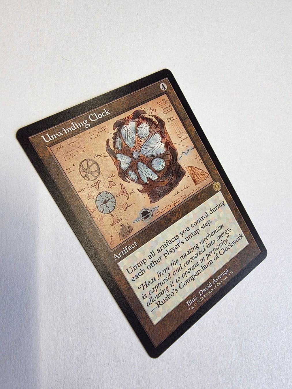 Magic The Gathering Carte collezionabili: MTG -Retro Frame Artifacts (BRR)- Karte: Unwinding Clock – Nuovo (secondo la descrizione) da Mörigen venduto da Gadgeteer 1