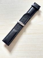 Echt Leder Uhrenarmband, Schwarz, Top Zustand, 26mm breit