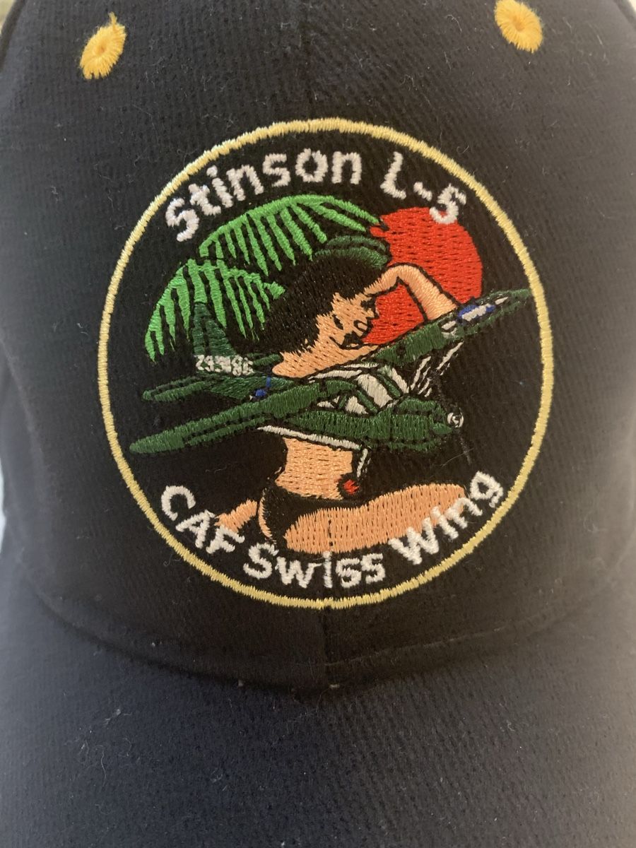 Copricapi, berretti & cappellini: Cap Stinson L-5 CAF Swiss Wing – Usato da Esslingen venduto da Gargamel011 1