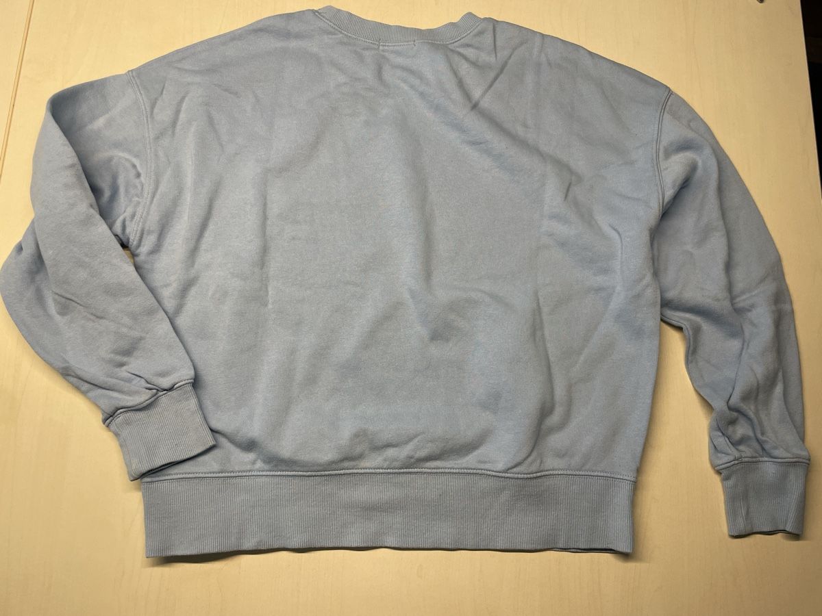 Maglioni & Felpe: Pullover/Sweatshirt Hellblau Gr. S mit Aufdruck – Usato da Neuenkirch venduto da balani 1