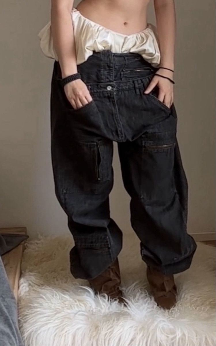 Y/Project Jeans: Y/project double waist saggy pocket pants – Nuovo (secondo la descrizione) da Mellingen venduto da arf_5656 2
