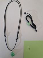 Chrysopras Armband und Halskette