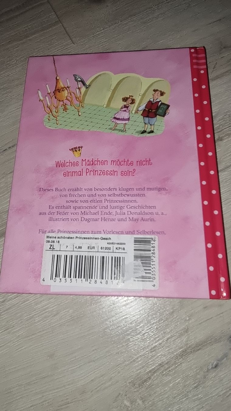 Libri: Prinzessinnen-Geschichten Kinderbuch Märchen – Usato da Wigoltingen venduto da Zuckerfee84 1