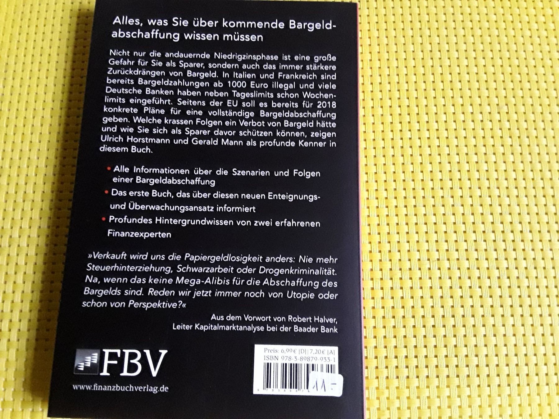 Libri: Bargeldverbot – Nuovo (secondo la descrizione) da Rebstein venduto da Buchsi03 1