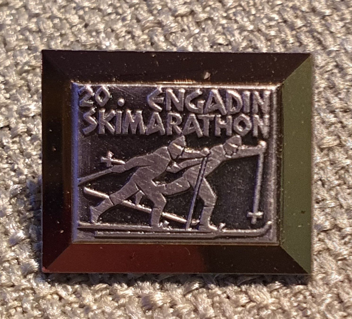 Spille & Fermagli: D116 - Pin 20. Engadin Skimarathon 1988 – Usato da Reinach BL venduto da Boston-Verkauf