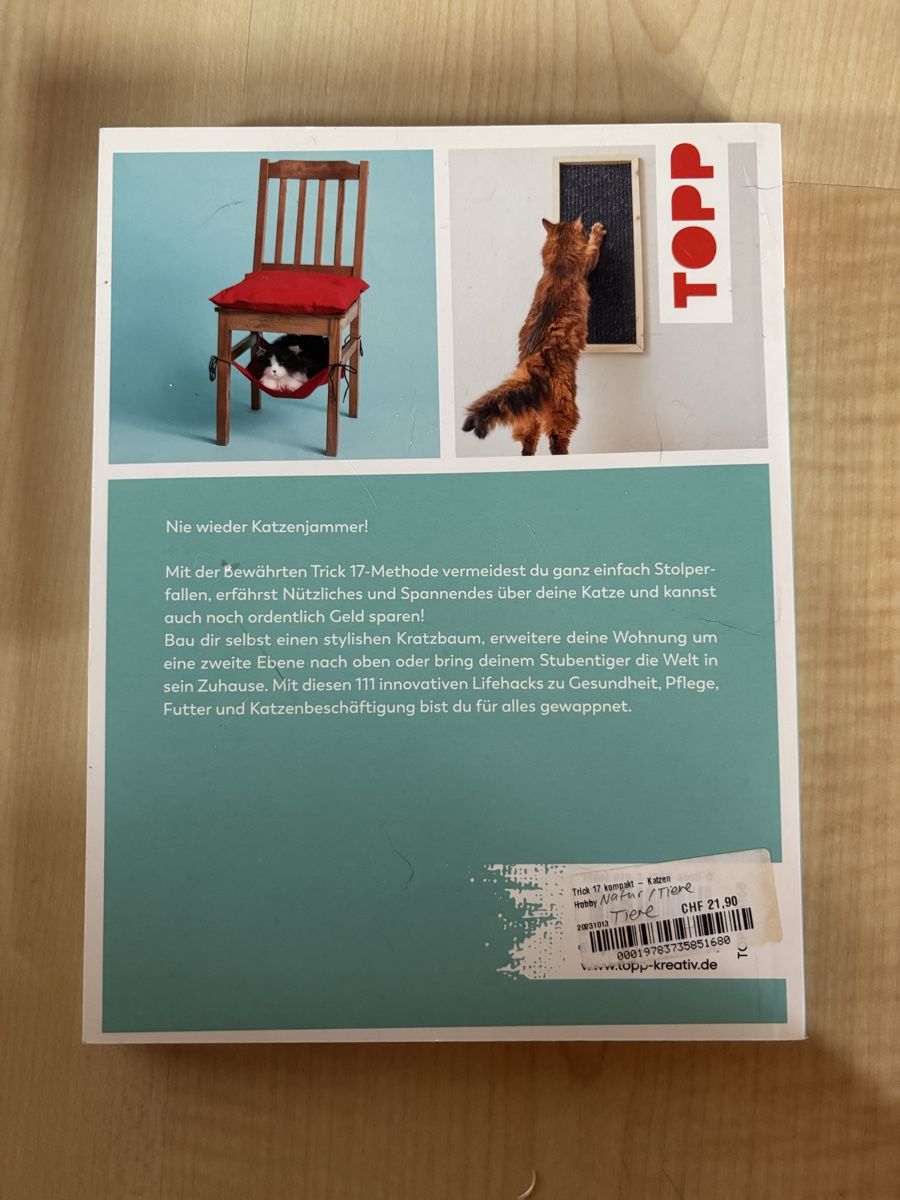 Livres: Buch: Trick 17 Katzen  – D'occasion à Bäretswil par sha_t5rq 1
