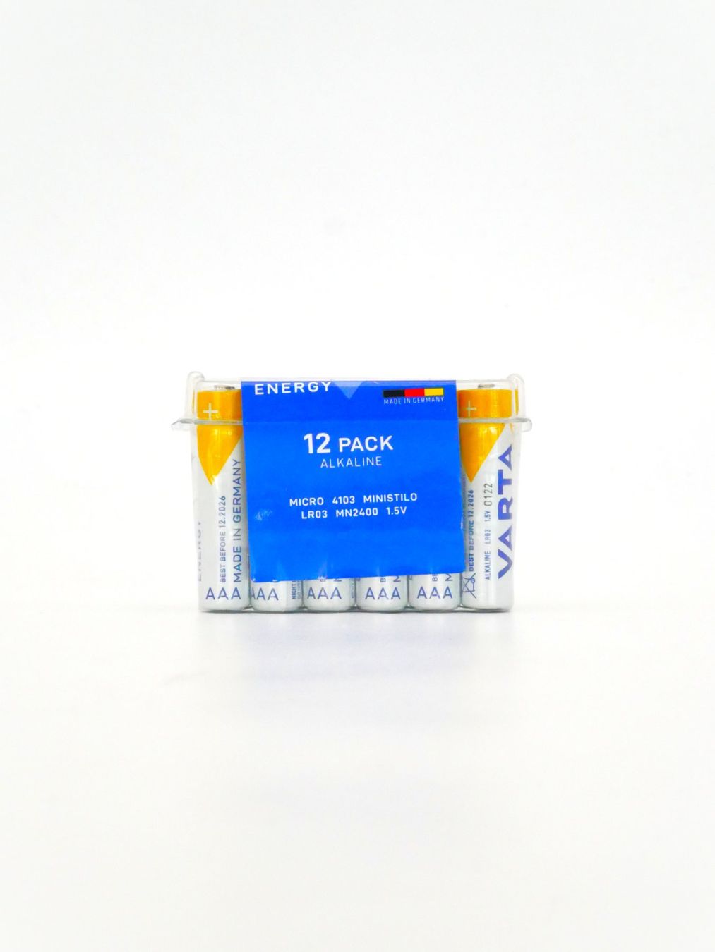 Varta Akkus & Batterien: VARTA Batterien AAA 12 Pack – Neu und originalverpackt aus Winterthur von Restwert_Winterthur