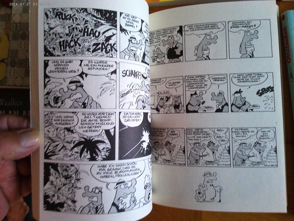 Fumetti: Ottis Ottifanten Spiel..COMIC & Bûcher Set: OTTO WALKES!!! – Usato da Volketswil venduto da nemo2000 4