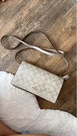 Coach Tasche beige monogramm guter Zustand