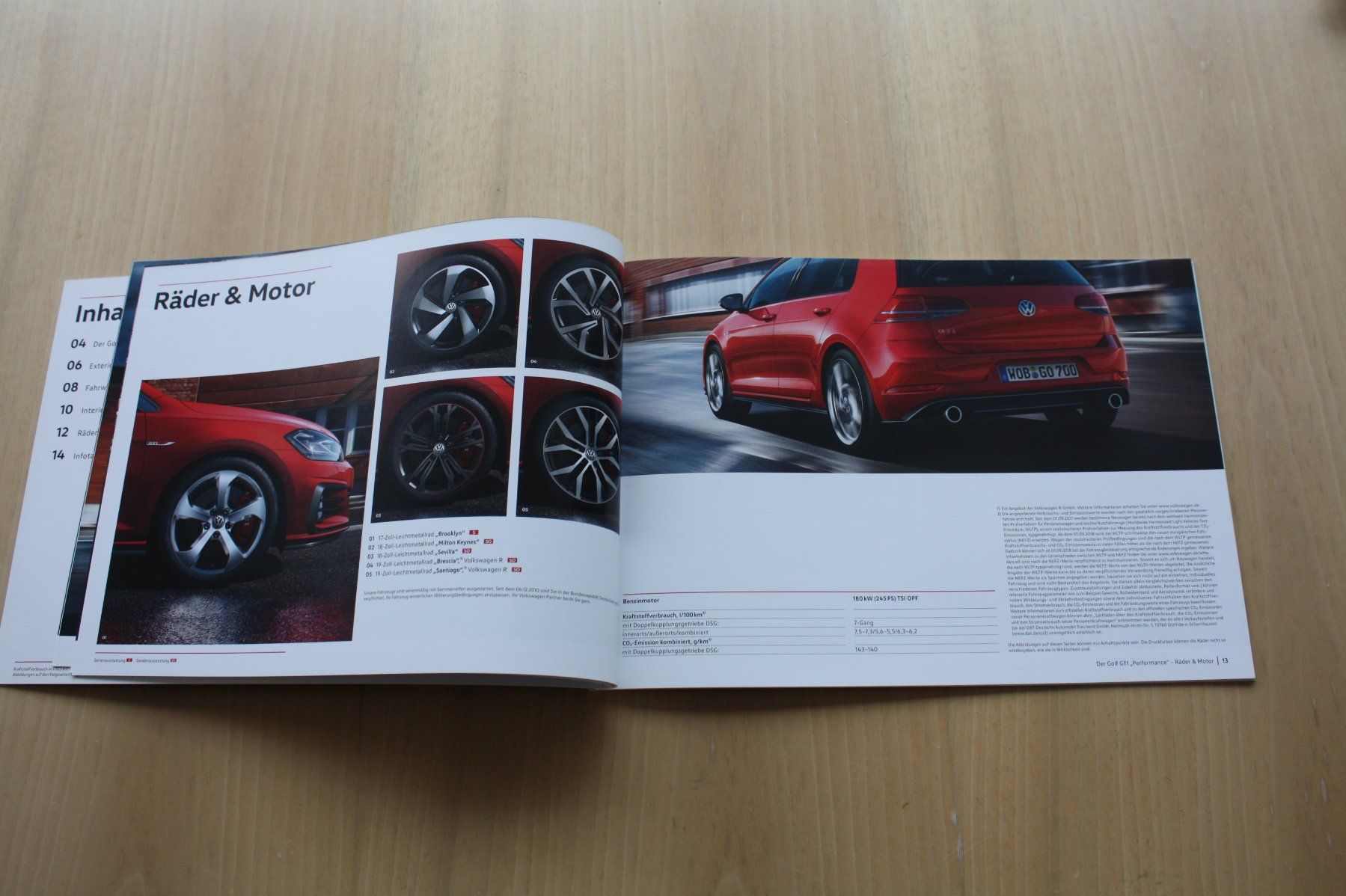 VW Documents: VW Golf GTI Performance Prospekt  7/2019 – D'occasion à Wikon par erwin400 4