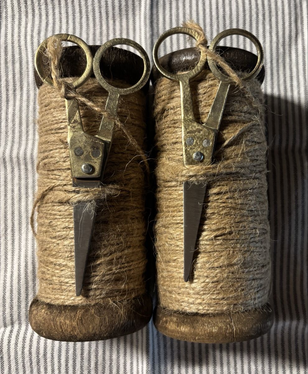 Nastri decorativi: Holzspule mit Jutenband..Neu.. – Nuovo (secondo la descrizione) da Hünenberg venduto da Smile77..