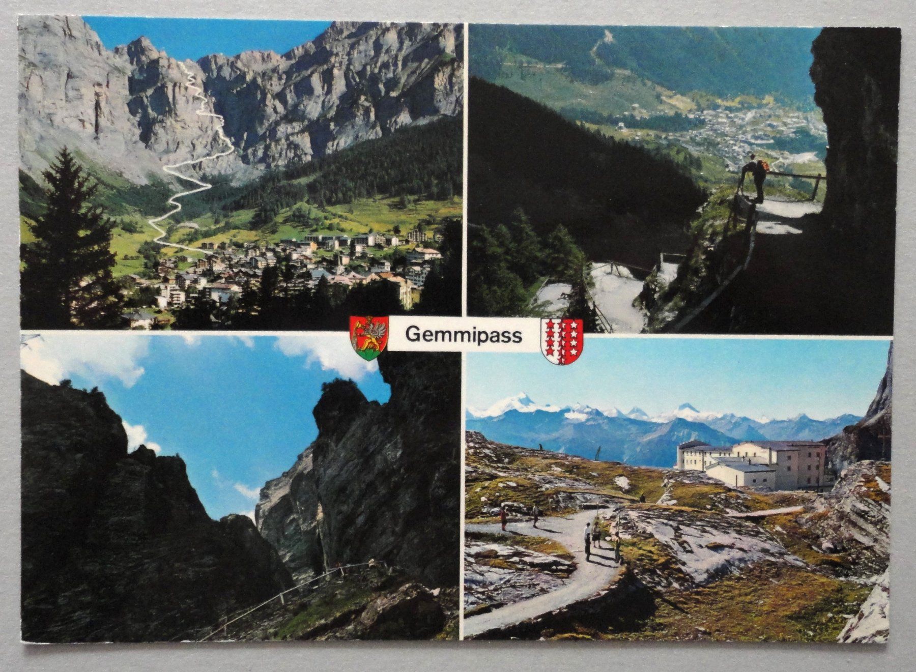 Cartes postales: Gemmiweg und Gemmipass – D'occasion à Fétigny par Billy2miny
