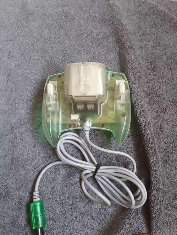 Controller: Sega Dreamcast Controller lime green revidiert (refurbished) – Gebraucht aus Pratteln von Colin97 1