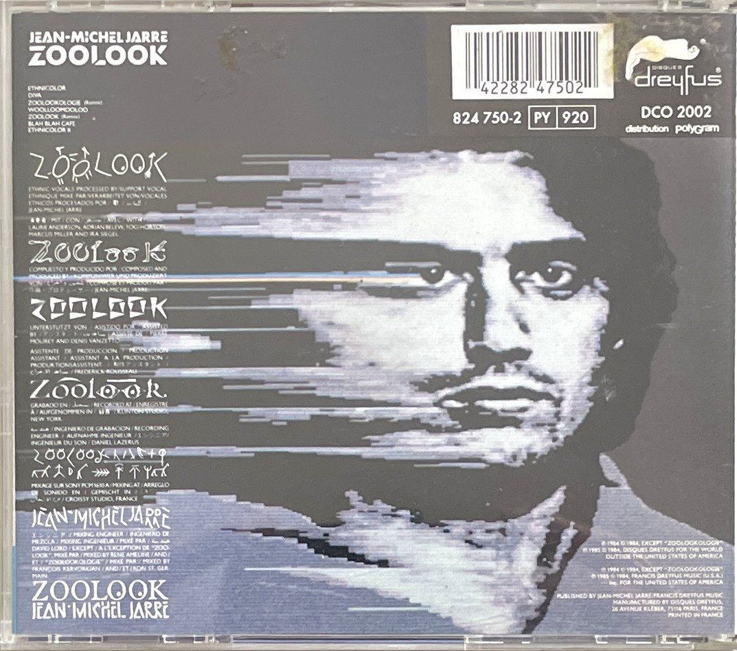 CD: Jean-Michel Jarre - Zoolook – Usato da Savagnier venduto da Ne2065 1