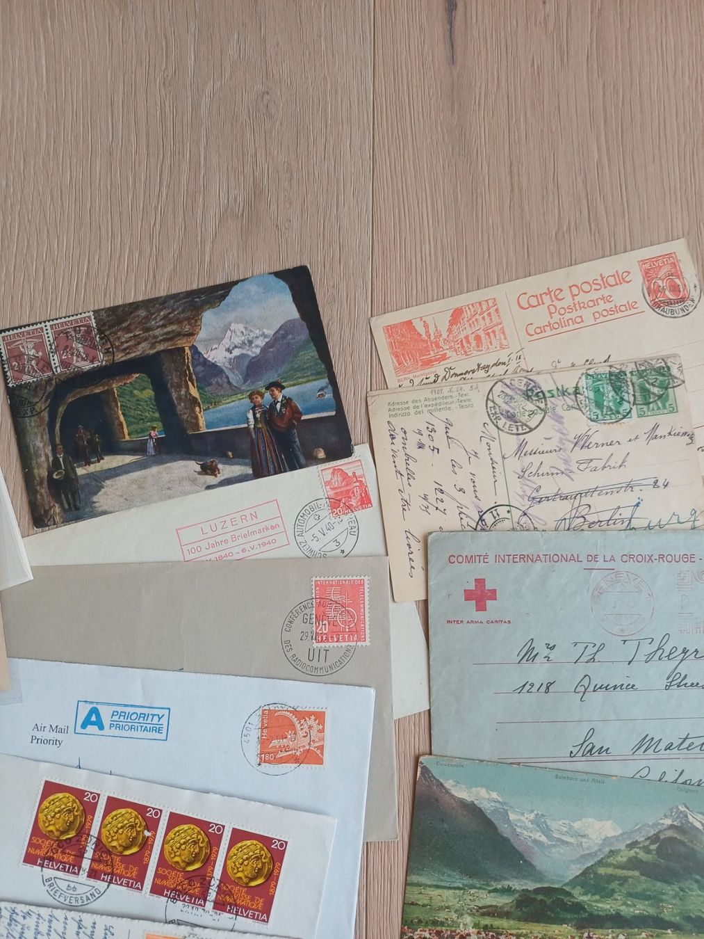 Tutti i francobolli: ab 1872 - Restposten Belege / Ansichtskarten - 27 Stück – Usato da Beringen venduto da Goeppeli 6