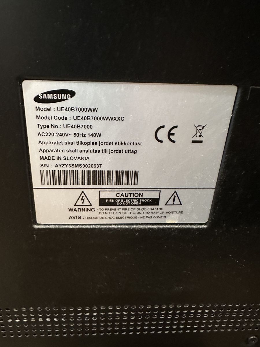 Samsung Televisori: Samsung TV 40inch Cheap Price – Usato da Schlieren venduto da tonymontana_1985 2