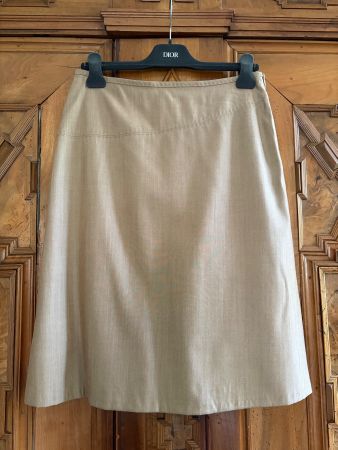 HAUBER Rock Gr. 38 DE  65% Schurwolle  Perfekt wie NEU