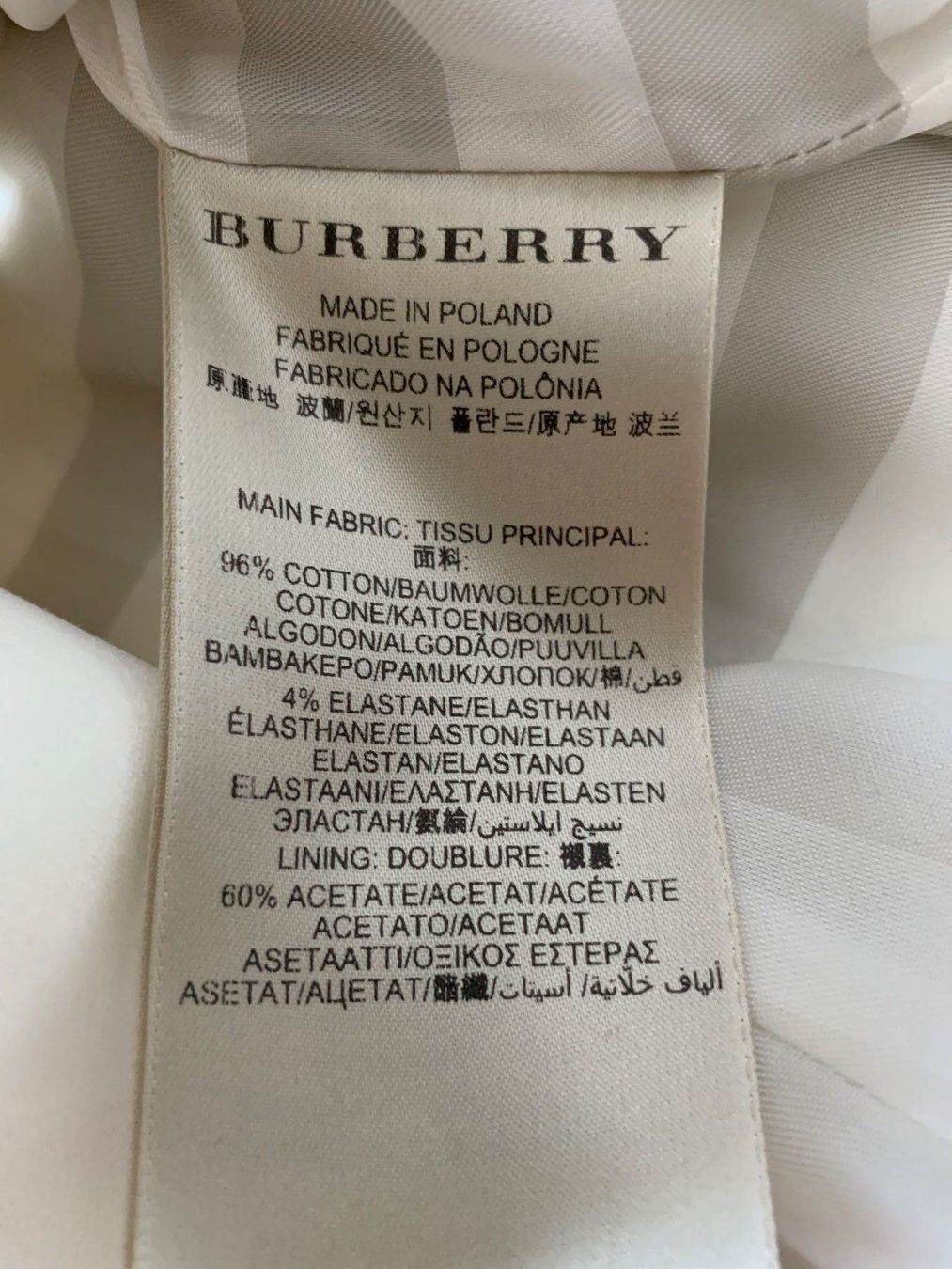 Burberry Cappotti: Burberry Trenchcoat weiss – Nuovo (secondo la descrizione) da Hombrechtikon venduto da Herbstsonne 7