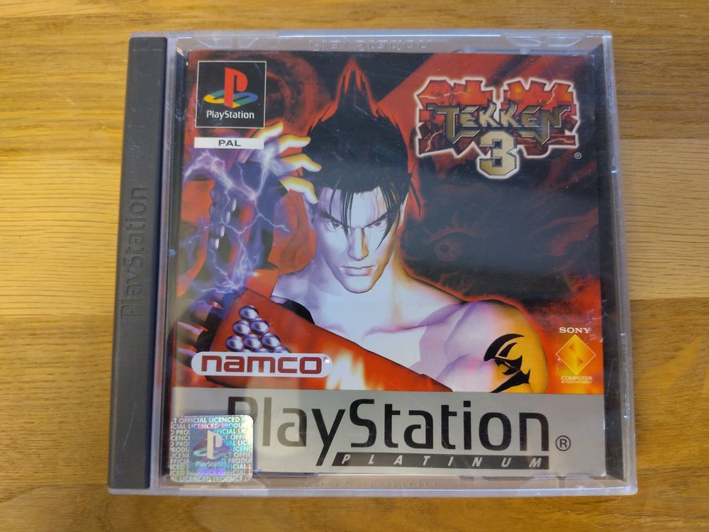 Jeu TEKKEN 3 (Platinum) Complet FR Pour PlayStation 1 (PS1) - En Très Bon état