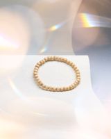 Weisses Holz Armband