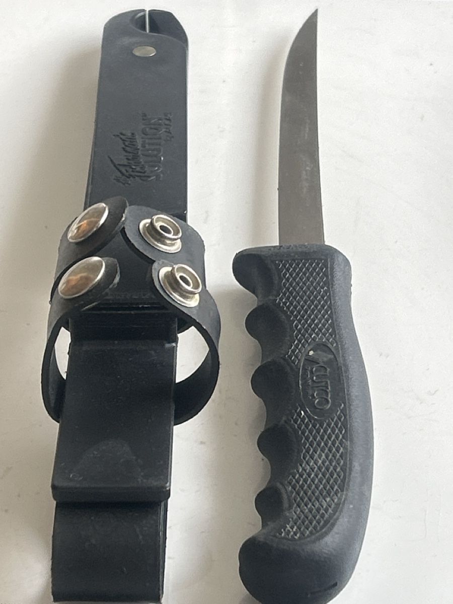 Accessori: Cutco Fisherman's Solution Messer mit Scheide (I12) – Usato da Neuenhof venduto da bro_9zsg