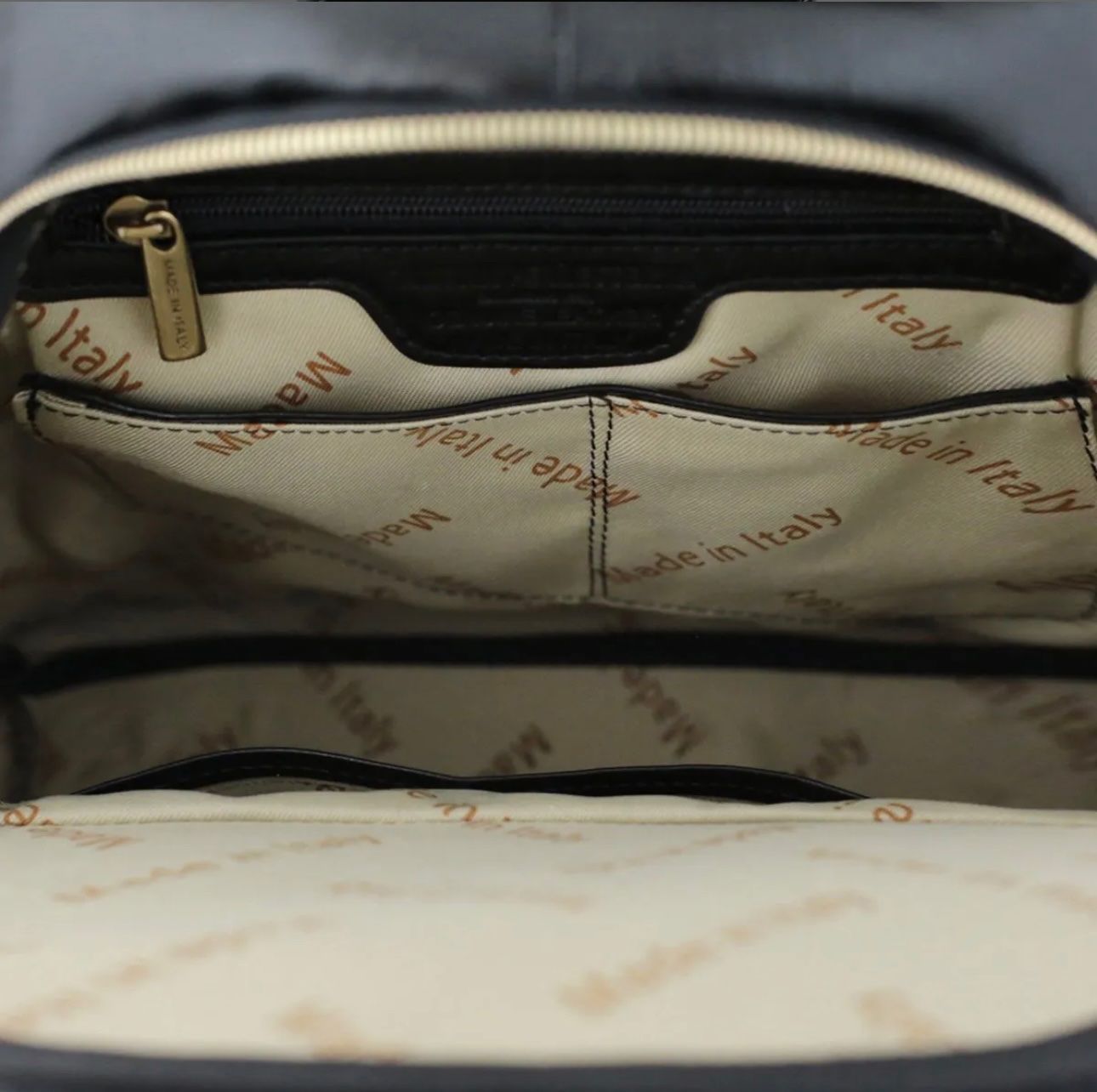 Zaini: Lederrucksack Venezia - Farbe: Schwarz – Nuovo e nell'imballaggio originale da Wittenbach venduto da WWW.DRILUBAGS.CH 1