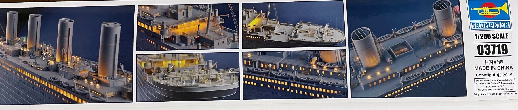Kit di modellismo & Modellini statici: Trumpeter 03719 Titanic – Nuovo e nell'imballaggio originale da Sursee venduto da Toni-SpielSursee 1