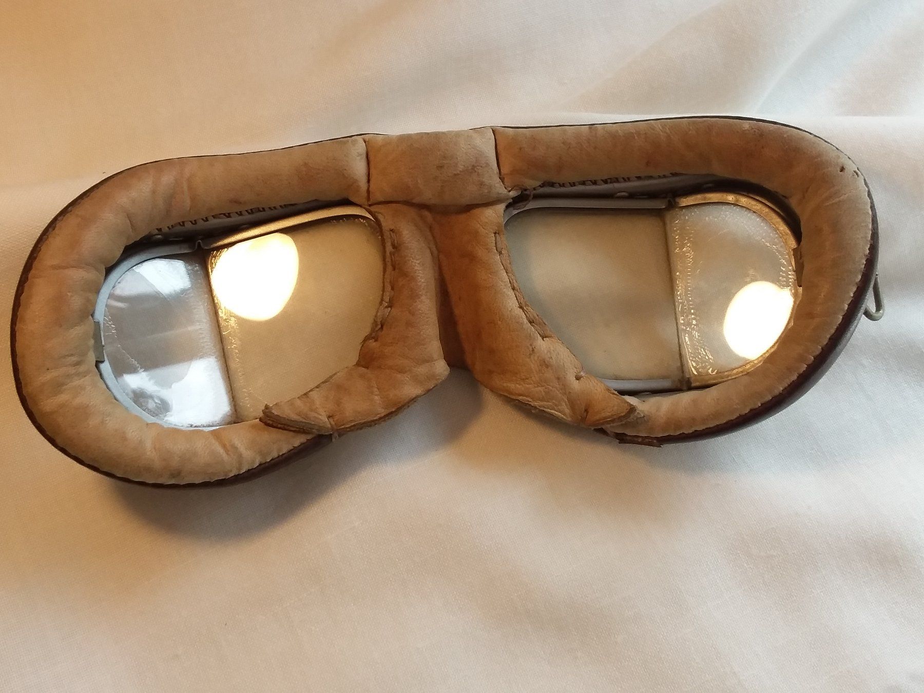 Brillen & Gläser: WW2 Aviator Goggles  Piloten Brille Stadion GB – Gebraucht aus Zürich von gutsan 4