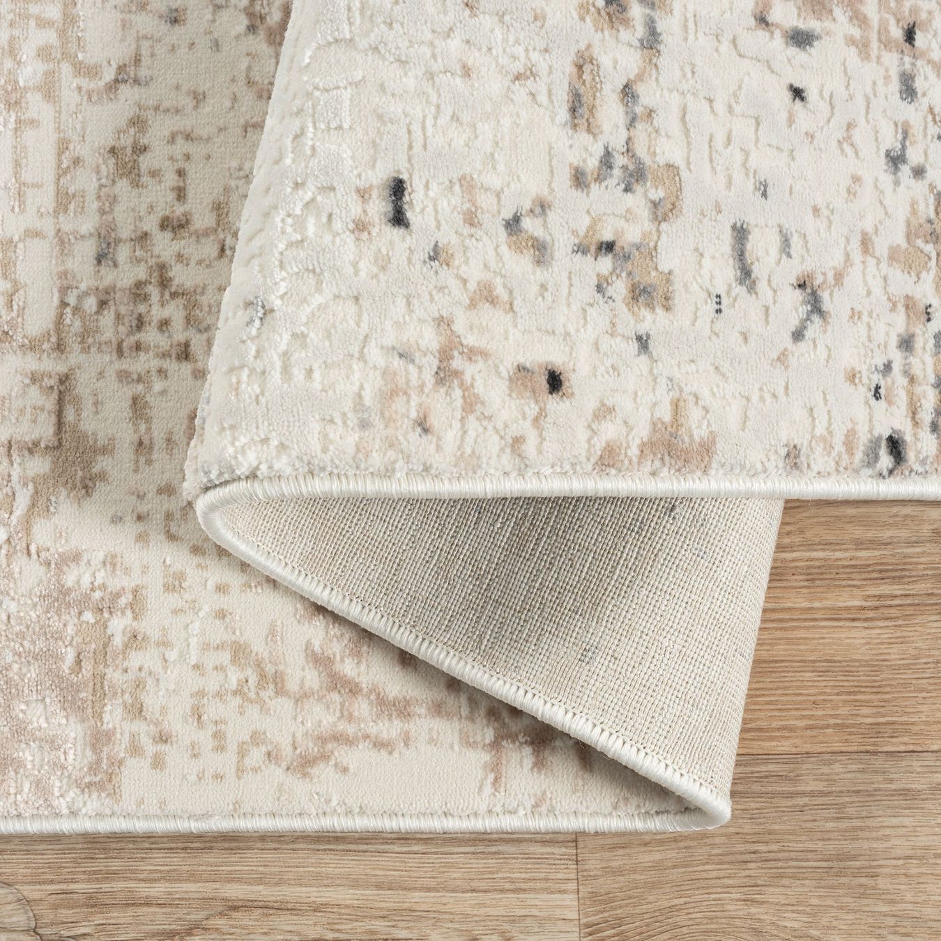 Tappeti: Moderner Teppich, abstraktes Muster, grau, 160x220cm – Nuovo e nell'imballaggio originale da Reinach AG venduto da carpethouse 7