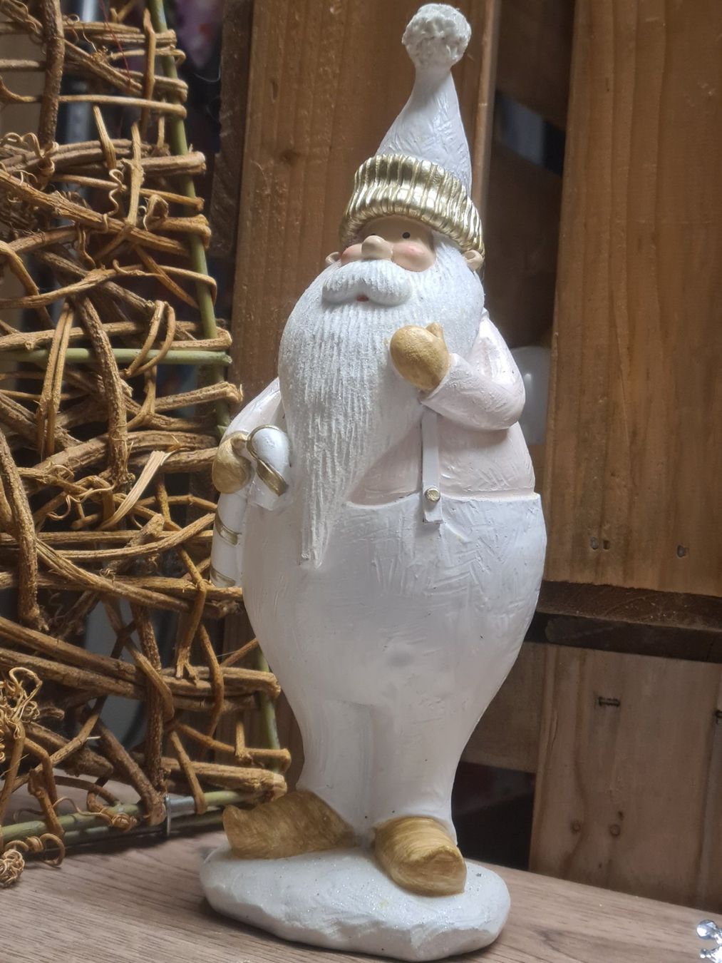 Tutte le decorazioni: Grosse Keramik Weihnachts Figur ca.24 cm – Usato da Amriswil venduto da kleindeko 3