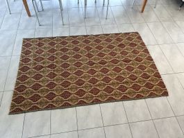 Sehr schönes Stoff Orientalisch, gewoben,Rot,Blau,Beige200cm